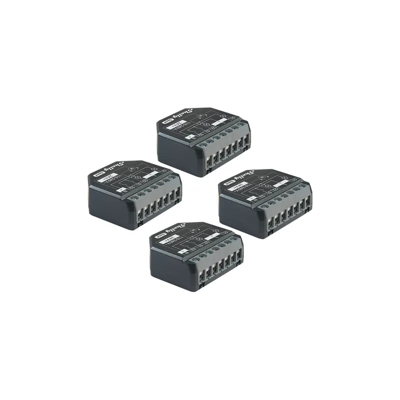 Set of 4 Shelly 2PM Gen4 Zigbee/Matter Controllers
